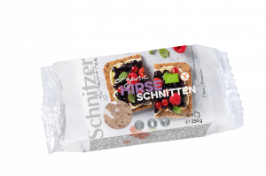 organic gluten-free Hirse Schnitten