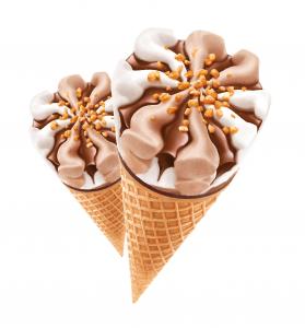 Vanilla Hazelnut Cone