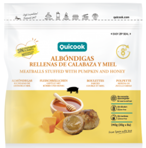 MEATBALLS STUFFED WITH PUMPKIN AND HONEY