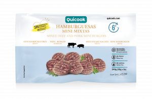 MIXED BEEF AND PORK MINI BURGERS