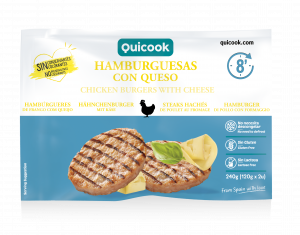 CHICKEN BURGERS WITH CHEESE