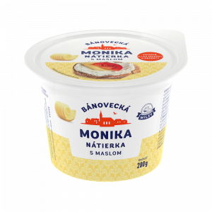 M0NIKA - cream spread with butter - NATURAL 200 g