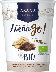 Bio Oat Porridge with Cocoa and Baobab