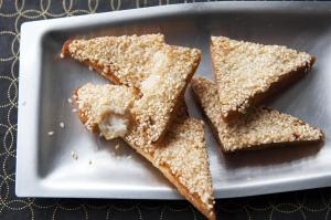 Sesame Prawn on Toast