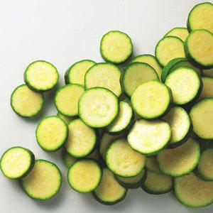 Sliced courgettes Express 