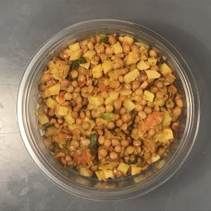 Salad : Potato, Lentils & Onions