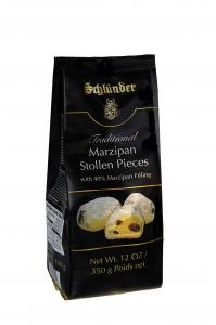 Stollen Pieces with precious Marzipan Filling