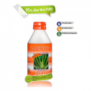 DRINKABLE ORANGE-FLAVOURED ORGANIC ALOE VERA JUICE