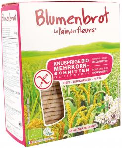 Le Pain des Fleurs Blumenbrot MEHRKORN 150g