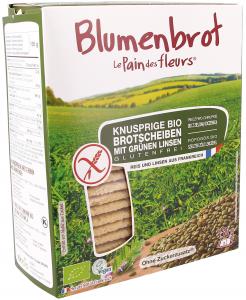 Le Pain des Fleurs Blumenbrot GRÜNE LINSEN 150g