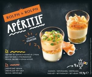 SAVOURY VEGETABLE AND FISH MOUSSE SHOT GLASSES (VERRINES)