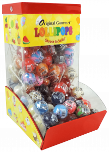 Small Gravity Feed Display