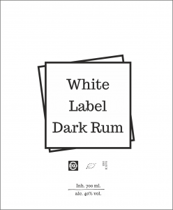 White Label  Dark Rum (organic)