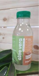 Organic aloe vera  refreshing beverage  with CANE SUGAR