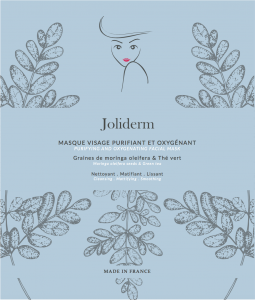 Purifying and oxygenating facial mask 