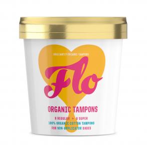 FLO Organic Non-Applicator Tampons