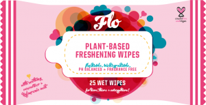 FLO Plant-based Flushable Freshening Wipes (25 pack)