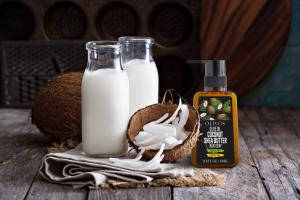 COCONUT SHEA BUTTER OLIVE OIL LIQUID SOAP