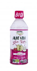 ORGANIC CRUNCH - Organic Aloe Vera Drink - Apple Raspberry