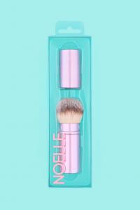 Retractable kabuki brush