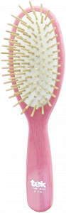 BIG OVAL BRUSH - PINK LACQUERED