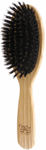 BIG OVAL BRUSH WITH WILD BOAR BRISTLES