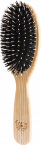 BIG OVAL BRUSH WITH NYLON AND WILD BOAR BRISTLES