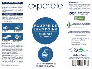 SHAMPOO POWDER enriched with Active Probiotics  100% natural origin
