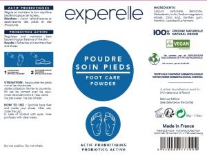 FOOT CARE POWDER enriched with Active Probiotics   100% natural origin 