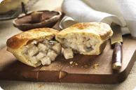 CHICKEN & MUSHROOM PIE
