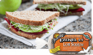 Ezekiel 4:9 Low Sodium Sprouted Whole Grain Bread