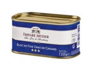 Block of Duck Foie Gras in tin