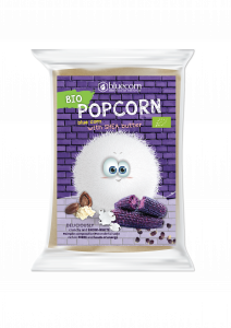 Organic Blue Popcorn with Shea butter and salt for microwave
