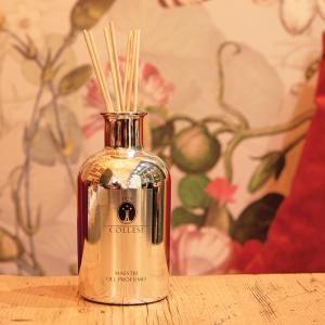 Home Fragrance Silver Pack Diffuser + Refill + Sticks Fragrance Aqua