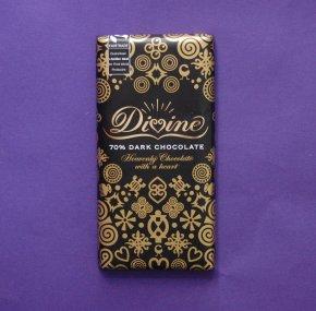 Darkly Divine Fairtrade 70 per cent Dark Chocolate