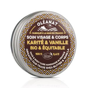 ORGANIC & FAIR TRADE SHEA BUTTER WITH VANILLA, OLEANAT
