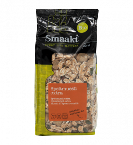 Smaakt Spelt muesli Extra BioBased Packaging
