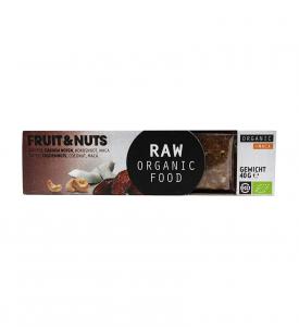 RAW Organic Food Fruits & Nuts bar with Maca
