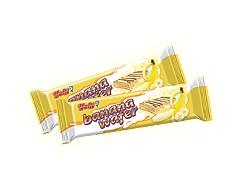 WAFER YOLLI WITH CREAM BANANA AND MILK COATING 25g