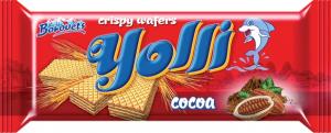 Yolli Wafer with cream cocoa 180g  