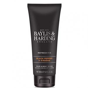 Baylis & Harding Men's Black Pepper & Ginseng Body Wash 