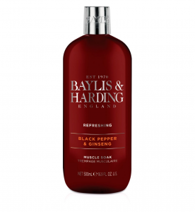 Baylis & Harding Men's Black Pepper & Ginseng Muscle Soak 