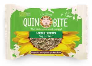 Organic Seed Crispy QUIN BITE Hemp Seeds