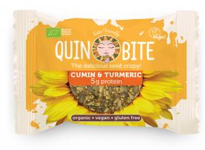 Organic Seed Crispy QUIN BITE Cumin and Turmeric