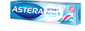 ASTERA ACTIVE + ACTIVE 3 toothpaste