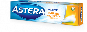 ASTERA ACTIVE + CARIES PROTECTION toothpaste