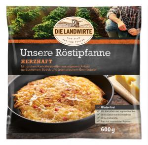 Unsere Röstipfanne - IQF Rösti preparation
