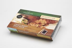 Crispy Half Duck with Chinese Pancakes and Hoi Sin Sauce