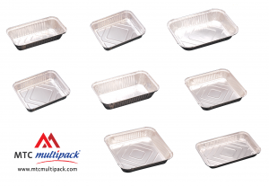 Aluminium Containers (Different Shapes & Sizes)