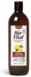 DeBa Bio Vital Shampoo for Greasy Hair with Nettle Extract and Lemon